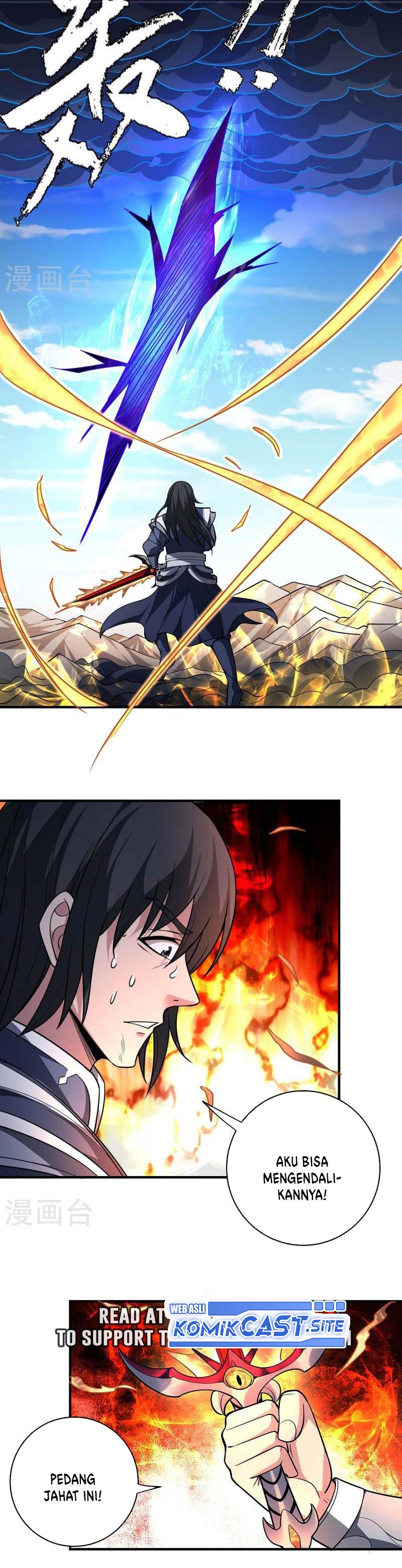 God of Martial Arts Chapter 503 Bahasa Indonesia